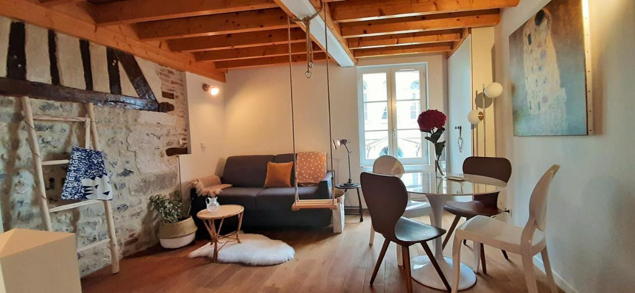 -La Maison Balancoire - Parking Prive - Coeur Historique -La Clef De הונפלר מראה חיצוני תמונה