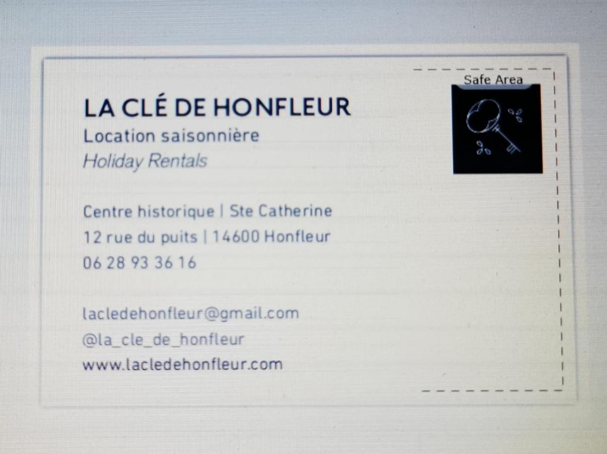 -La Maison Balancoire - Parking Prive - Coeur Historique -La Clef De הונפלר מראה חיצוני תמונה